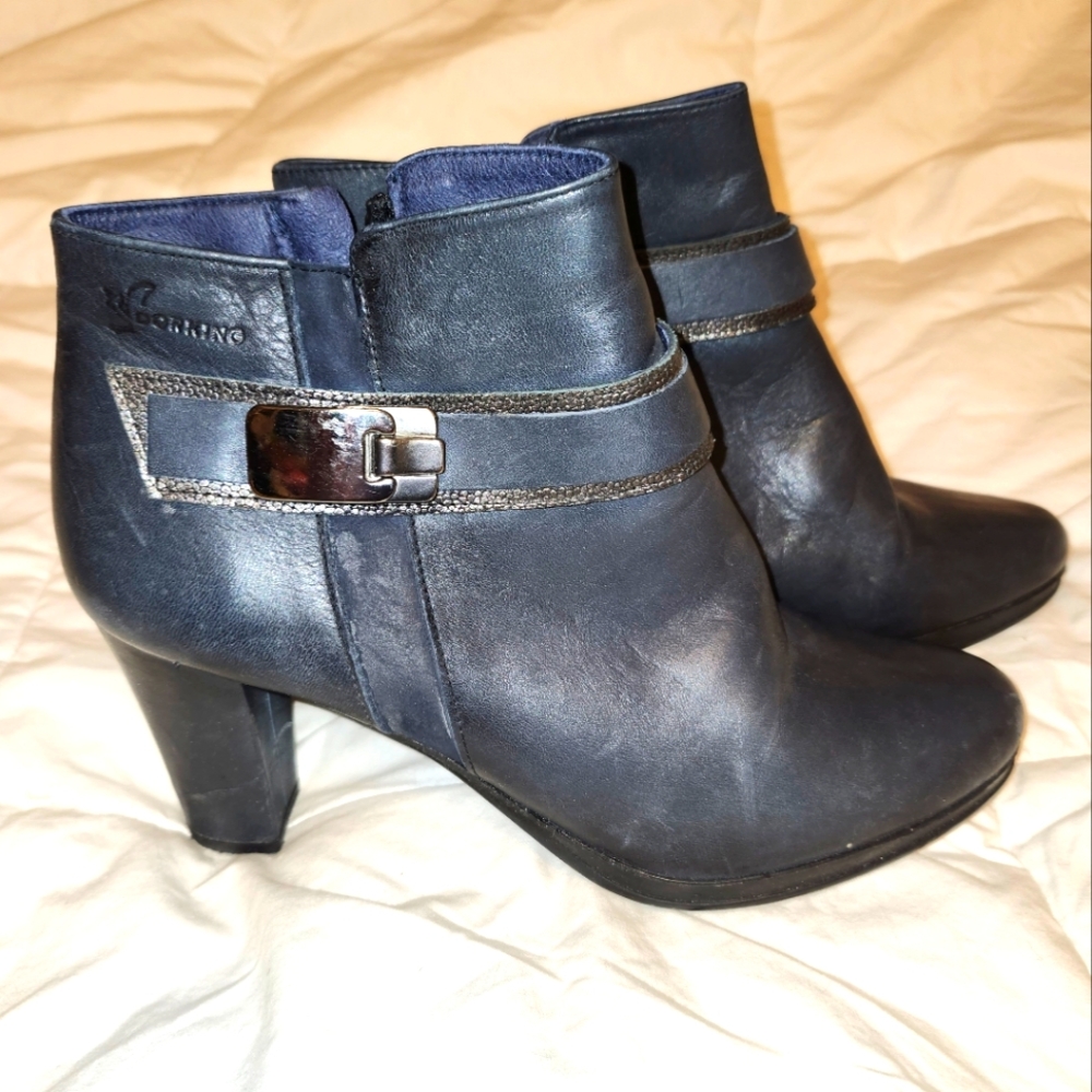 DorKing By Fluchos High Heel Ankle Booties, Size 37, VGUC
